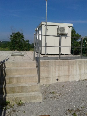 Čistilna naprava v Velikih Žabljah evidentiranje